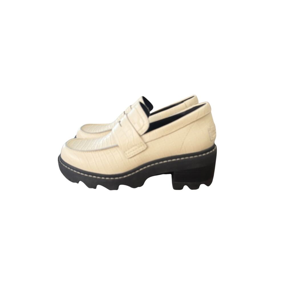 Sorel Joan Now City Loafer in Chalk/Black – Sz 8.5M - Picture 4 of 10